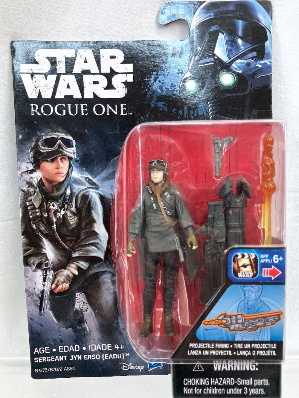 Star Wars Rogue One Sergeant Jyn Erso (Eadu) 3.75" Figure - 2016 Disney Hasbro